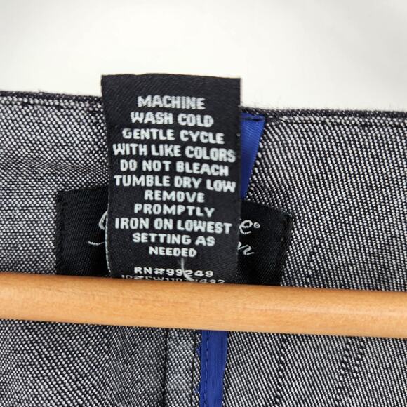 Liz & Me Platinum Collection Women's 2X 22/24W Denim Open Front Jacket - Picture 6 of 6